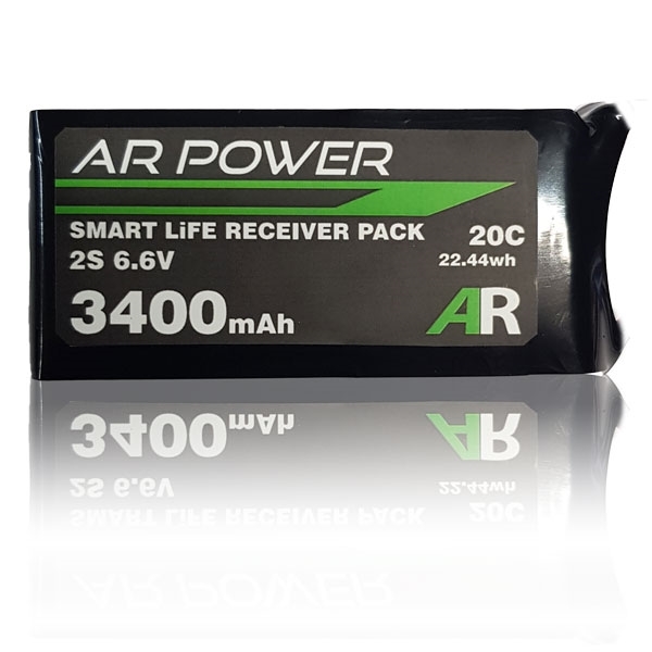AR Power 3400mAh LiFe Receiver Pack